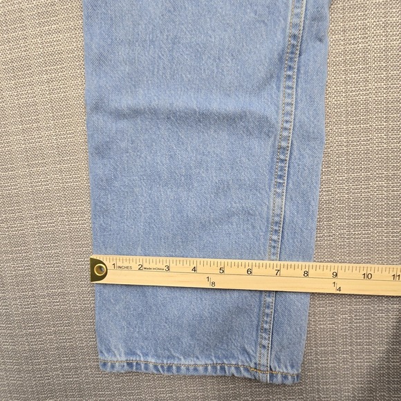 Rag & Bone Jeans Womens 26 Light Wash Straight Mid Rise Cotton Button Fly USA - Picture 3 of 12
